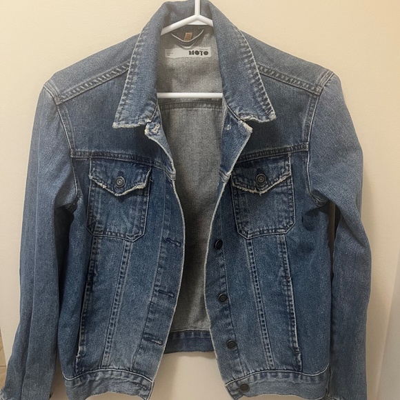 Moto Jean Jacket - Picture 1 of 2